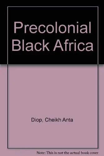 Cover of Precolonial Black Africa
