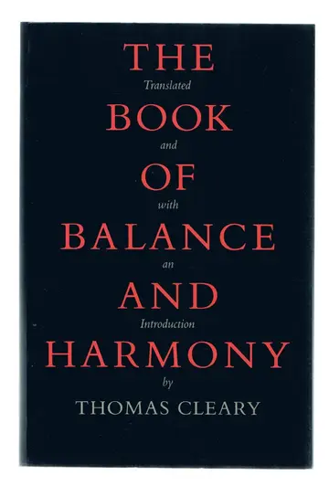 Cover of The Book of Balance and Harmony