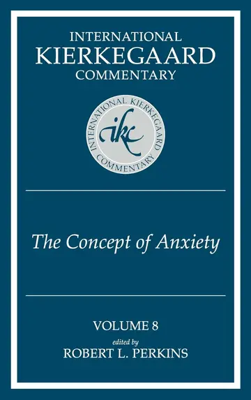 Cover of Concept of Anxiety