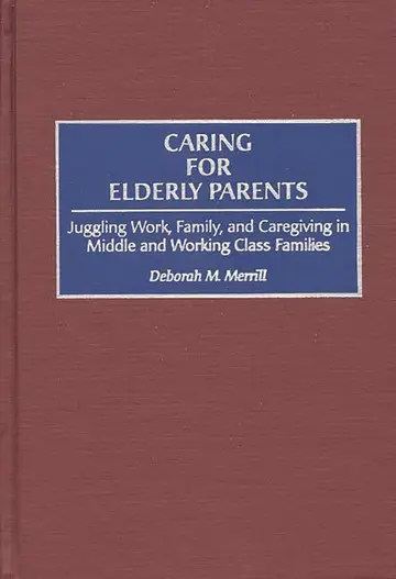 Cover of Caring for Elderly Parents