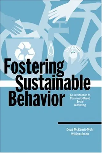 Cover of Fostering Sustainable Behavior
