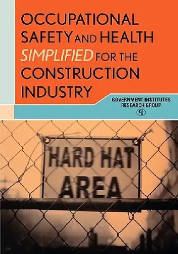 Cover of Occupational Safety and Health Simplified for the Construction Industry