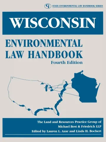 Cover of Wisconsin Environmental Law Handbook