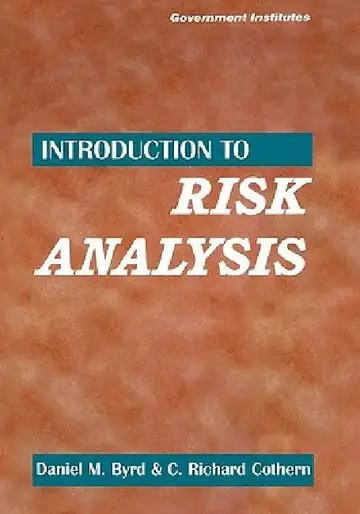 Cover of Introduction to Risk Analysis