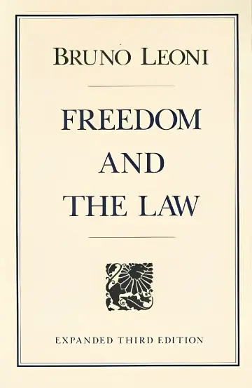 Cover of Freedom and the Law