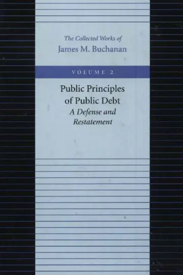 Cover of Public Principles of Public Debt
