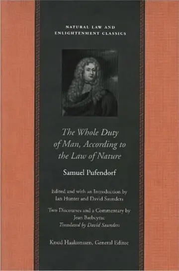 Cover of The Whole Duty of Man, According to the Law of Nature