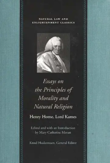 Cover of Essays on the Principles of Morality and Natural Religion