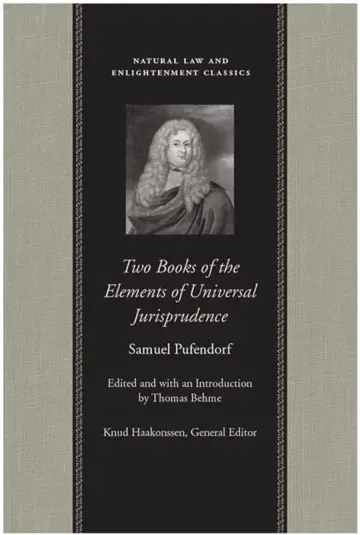 Cover of Two Books of the Elements of Universal Jurisprudence