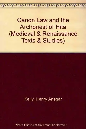 Cover of Canon Law and the Archpriest of Hita