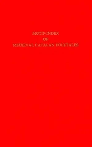 Cover of Motif-Index of Medieval Catalon Folktales
