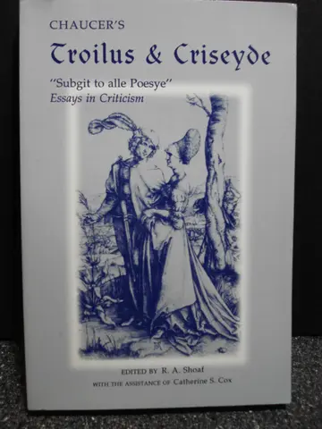 Cover of Chaucer's Troilus and Criseyde