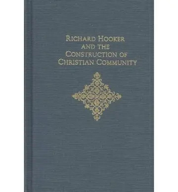 Cover of Richard Hooker and the Construction of Christian Community
