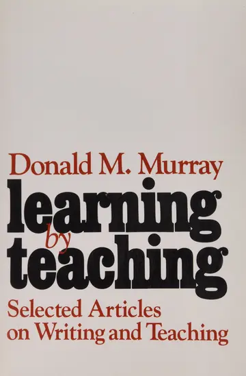 Cover of Learning by Teaching