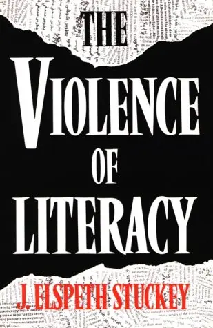 Cover of Violence of Literacy