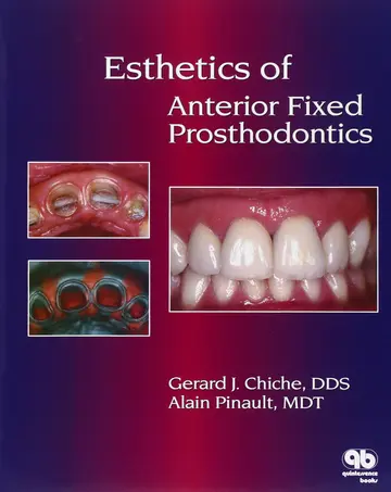 Cover of Esthetics of Anterior Fixed Prosthodontics