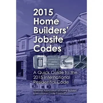 Cover of 2015 Home Builders Jobsite Codes