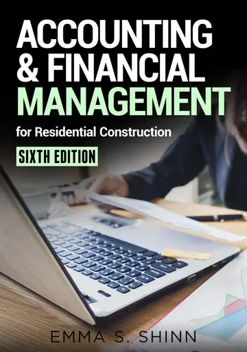 Cover of Accounting and Financial Management for Residential Construction