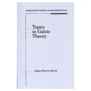 Cover of Topics in Galois Theory
