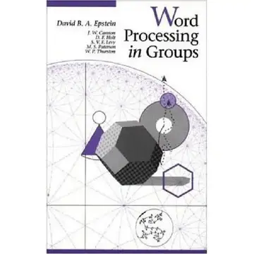 Cover of Word Processing In Groups