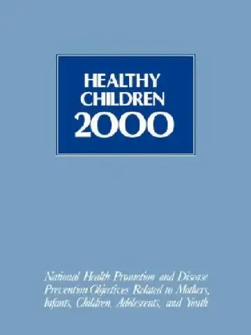 Cover of Healthy Children 2000