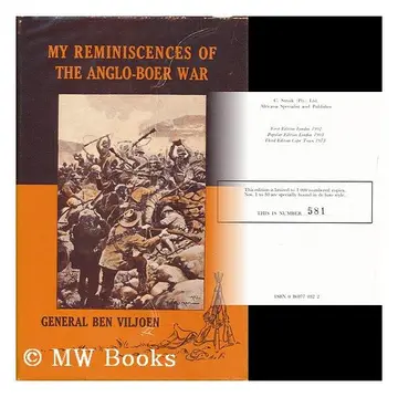 Cover of My reminiscences of the Anglo-Boer war