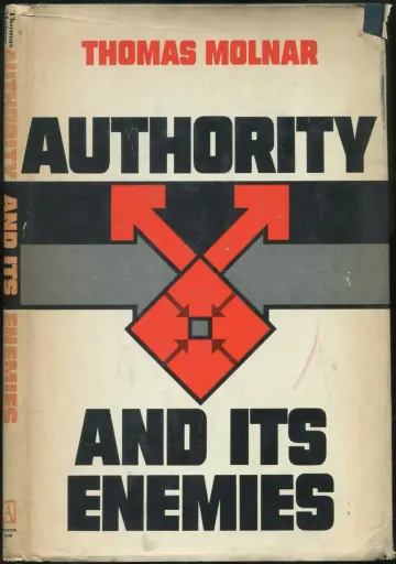 Cover of Authority and its enemies