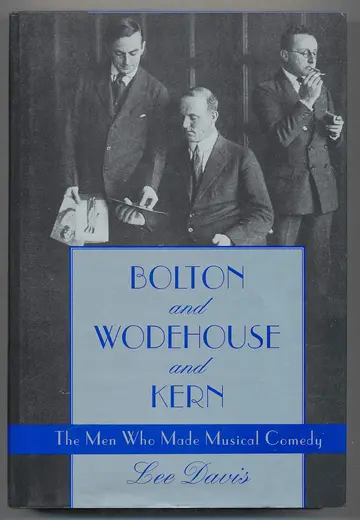 Cover of Bolton and Wodehouse and Kern