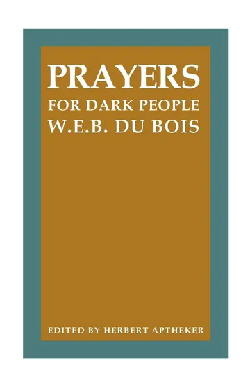 Cover of Prayers for Dark People