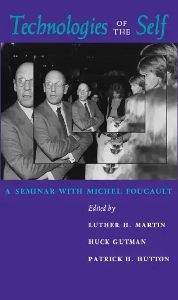 Cover of Technologies of the Self