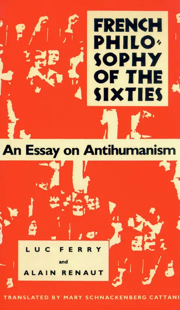 Cover of French Philosophy of the Sixties