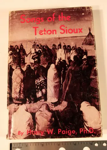 Cover of Songs of the Teton Sioux