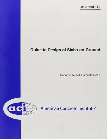 Cover of 360R-10 Guide to Design of Slabs-on Ground