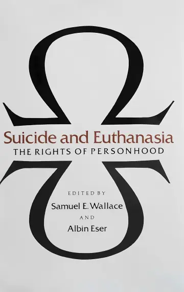 Cover of Suicide and Euthanasia