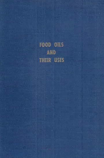 Cover of Food Oils and Their Uses
