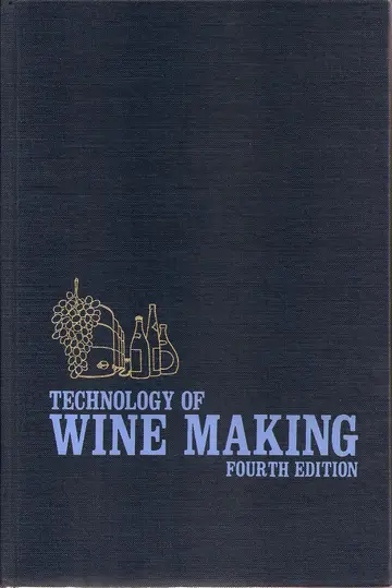Cover of Technology of Wine Making