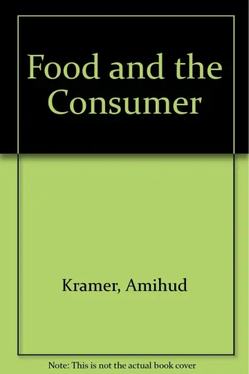 Cover of Food and the Consumer