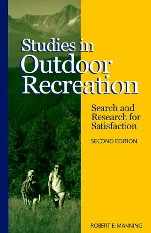 Cover of Studies in Outdoor Recreation
