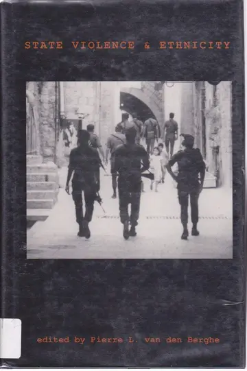 Cover of State Violence and Ethnicity