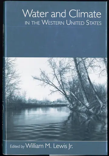 Cover of Water & Climate Western U.S