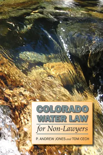 Cover of Colorado Water Law for Non-Lawyers