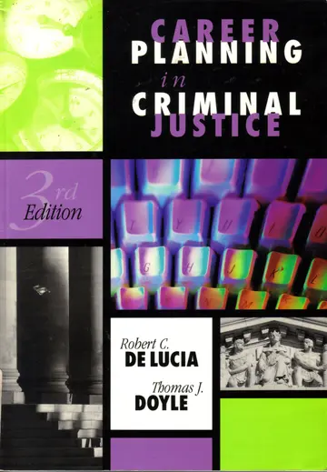 Cover of Career Planning in Criminal Justice