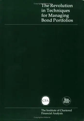 Cover of The Revolution in Techniques for Managing Bond Portfolios (Conference Proceedings)