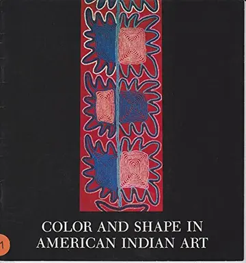 Cover of Color and Shape in American Indian Art