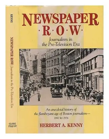 Cover of Newspaper row