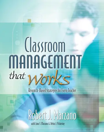 Cover of Classroom Management That Works