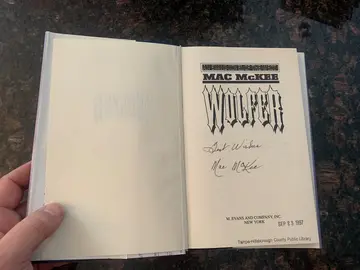 Cover of Wolfer