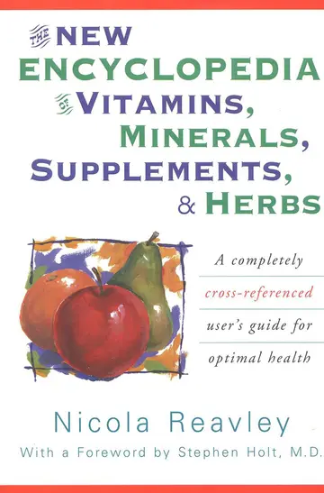Cover of The New Encyclopedia of Vitamins, Minerals, Supplements, & Herbs