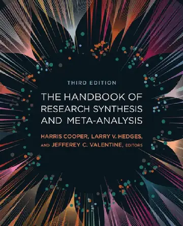 Cover of Handbook of Research Synthesis and Meta-Analysis