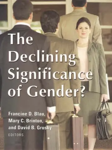 Cover of The Declining Significance of Gender?